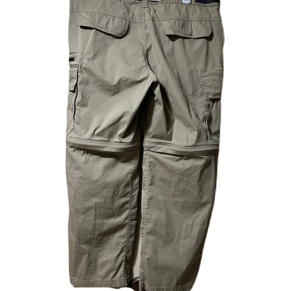 BC Clothing Company Pants Sz XXL X 30 Hiking Cargo Shorts Khaki Convertible - Picture 2 of 7